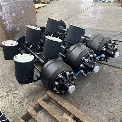 Kuorma-auton etuilmajousitus